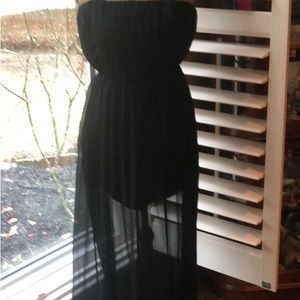 Alice & Olivia long sheer overdress with shorts connected. About size 6.